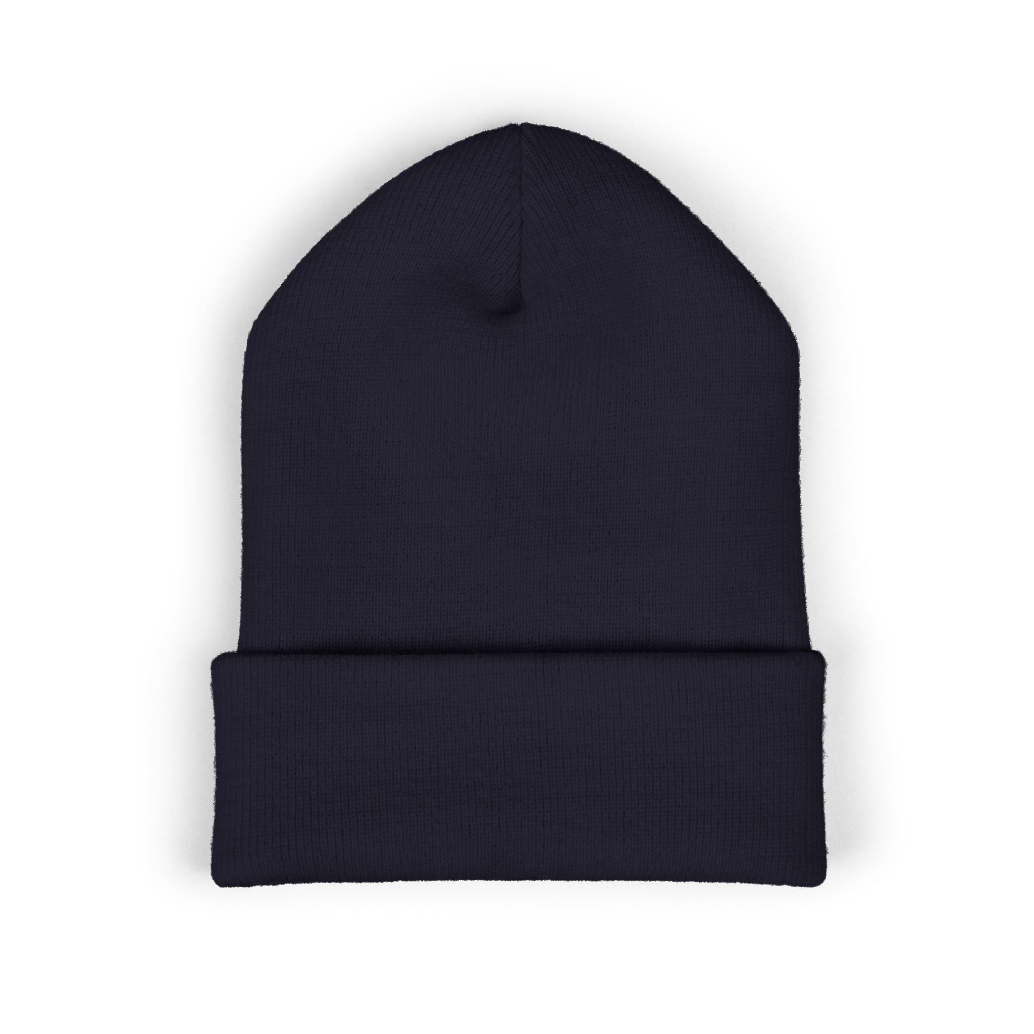 Embroidered Minimal Logo Cuffed Beanie