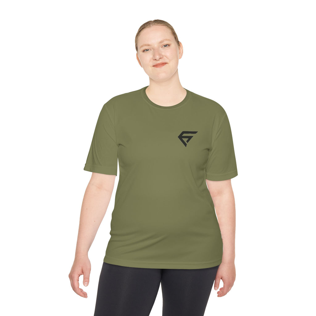 Performance Logo Tee — Moisture‑Wicking Athletic T‑Shirt