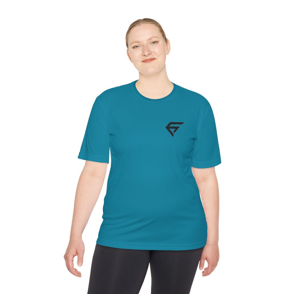 Performance Logo Tee — Moisture‑Wicking Athletic T‑Shirt