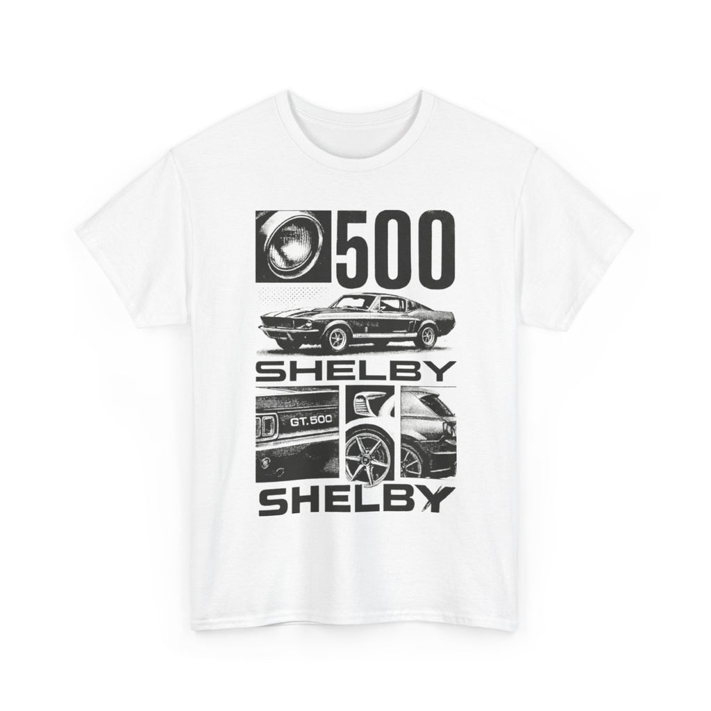 Classic Car Enthusiast Tee, Vintage Ride Shirt, Shelby GT500 Apparel, Automotive Gift, Unisex Cotton Tee