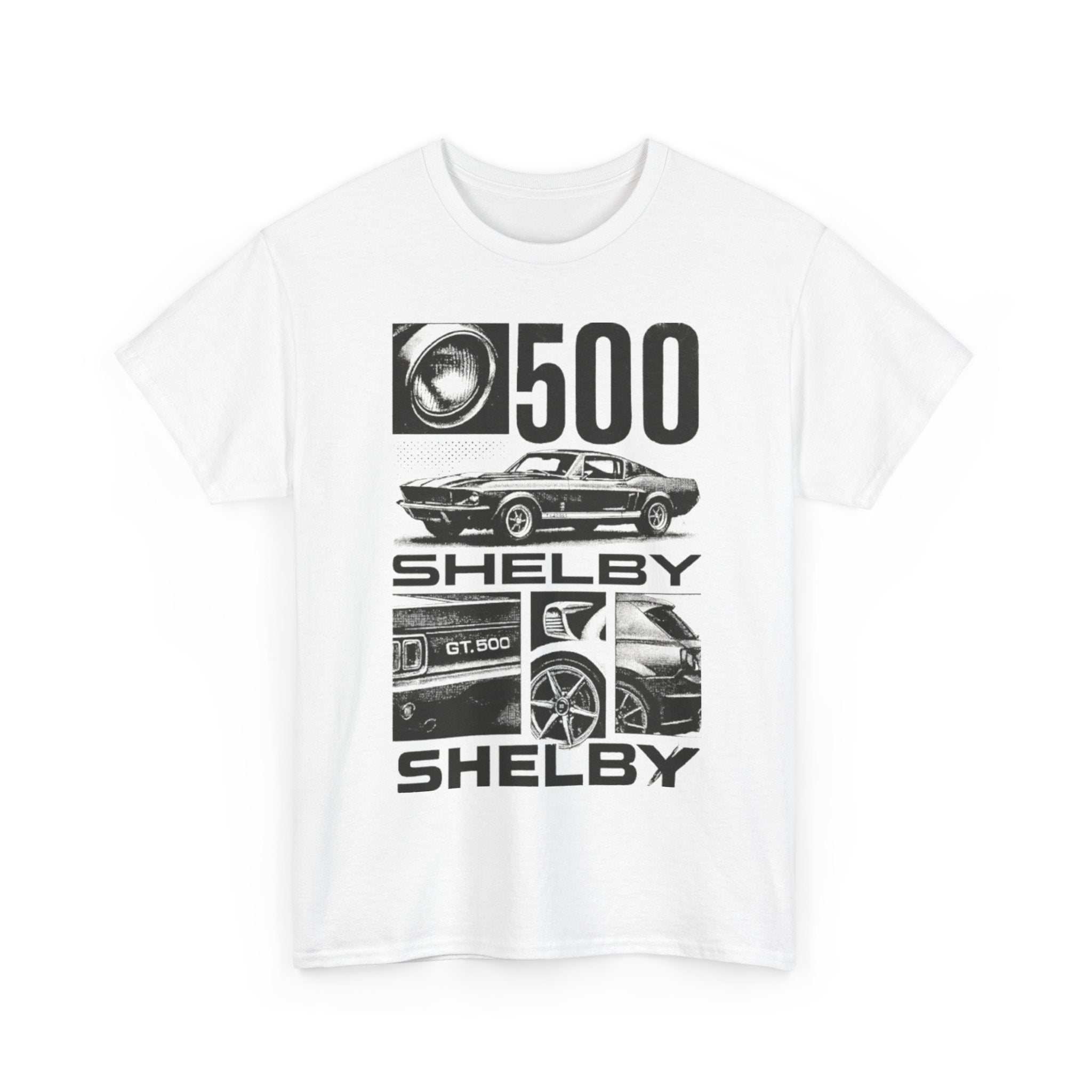 Classic Car Enthusiast Tee, Vintage Ride Shirt, Shelby GT500 Apparel, Automotive Gift, Unisex Cotton Tee