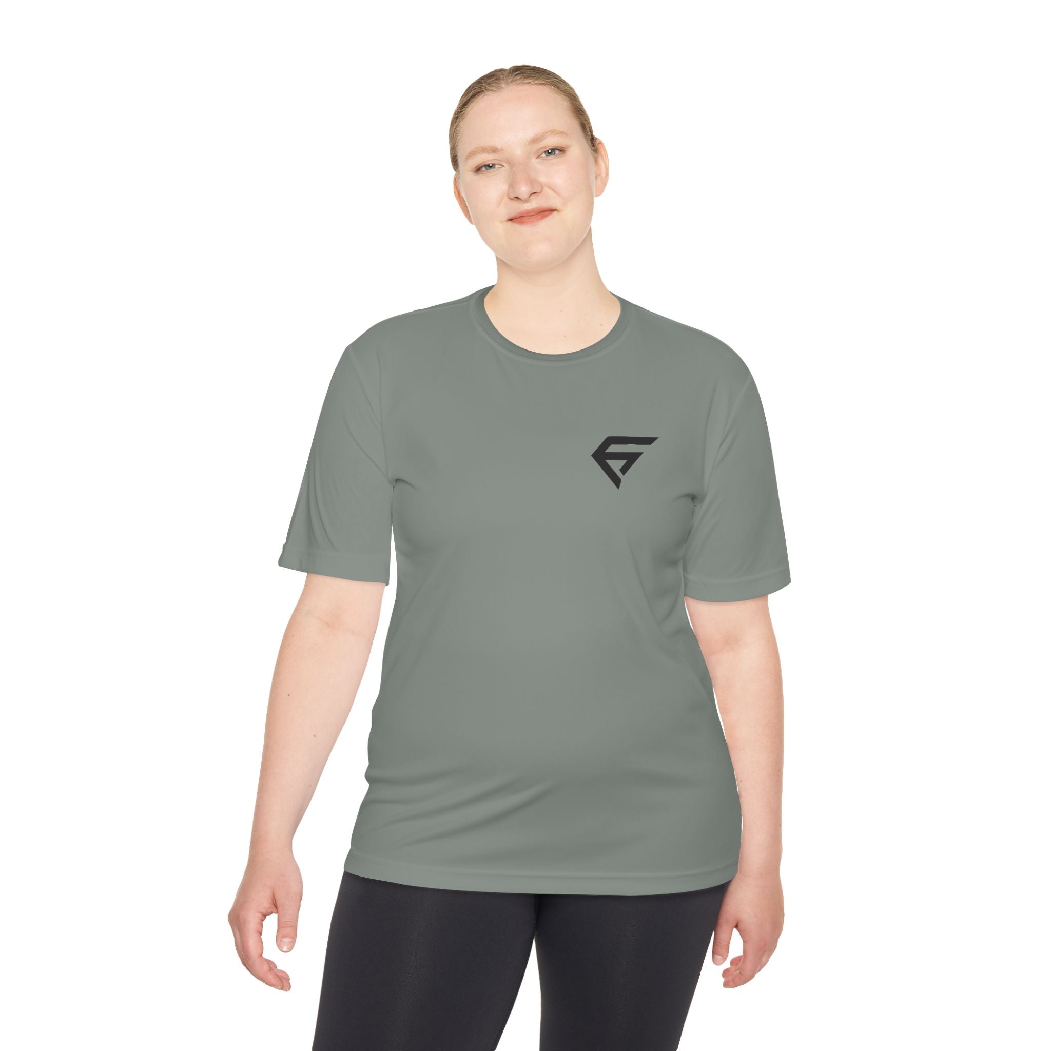 Performance Logo Tee — Moisture‑Wicking Athletic T‑Shirt