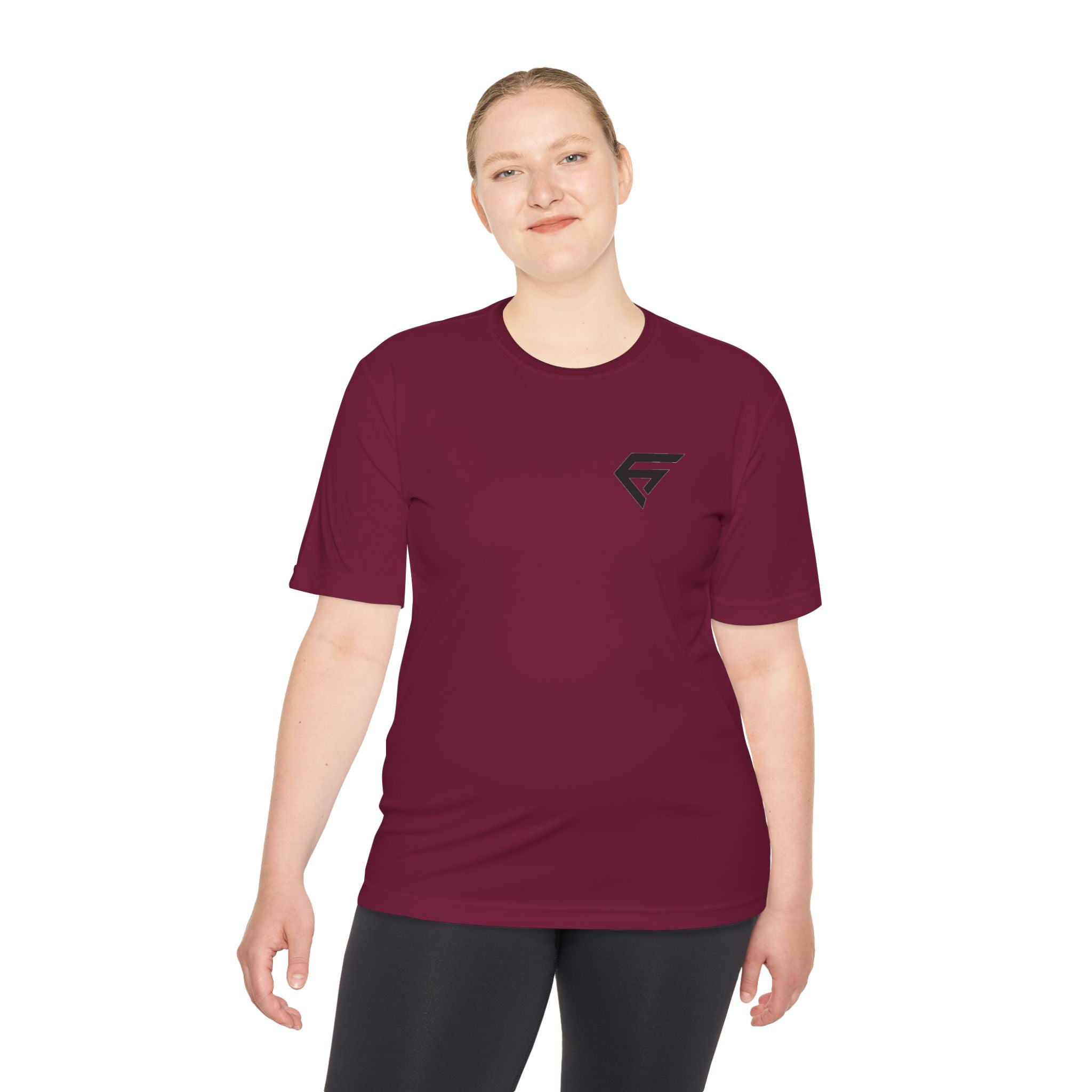 Performance Logo Tee — Moisture‑Wicking Athletic T‑Shirt