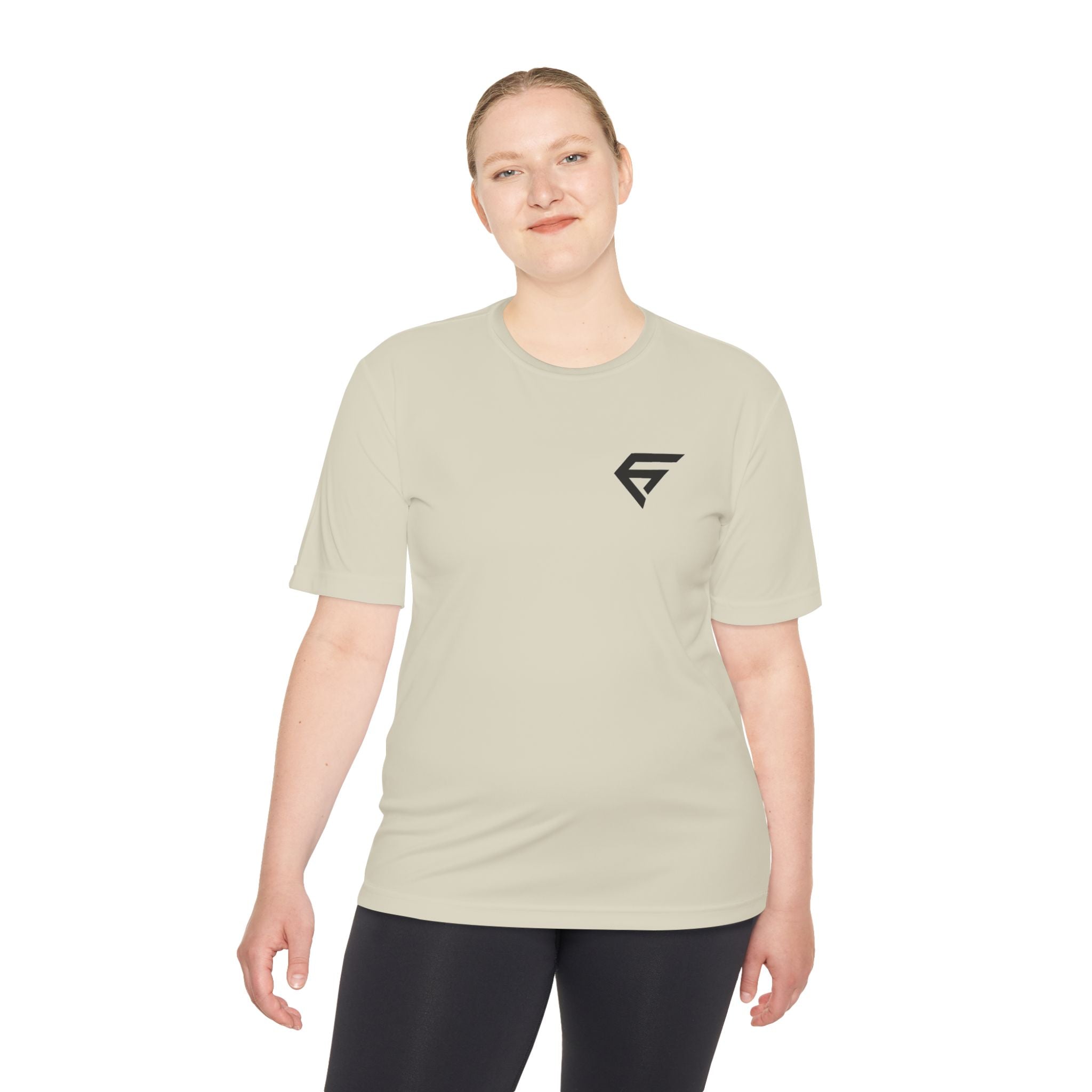 Performance Logo Tee — Moisture‑Wicking Athletic T‑Shirt