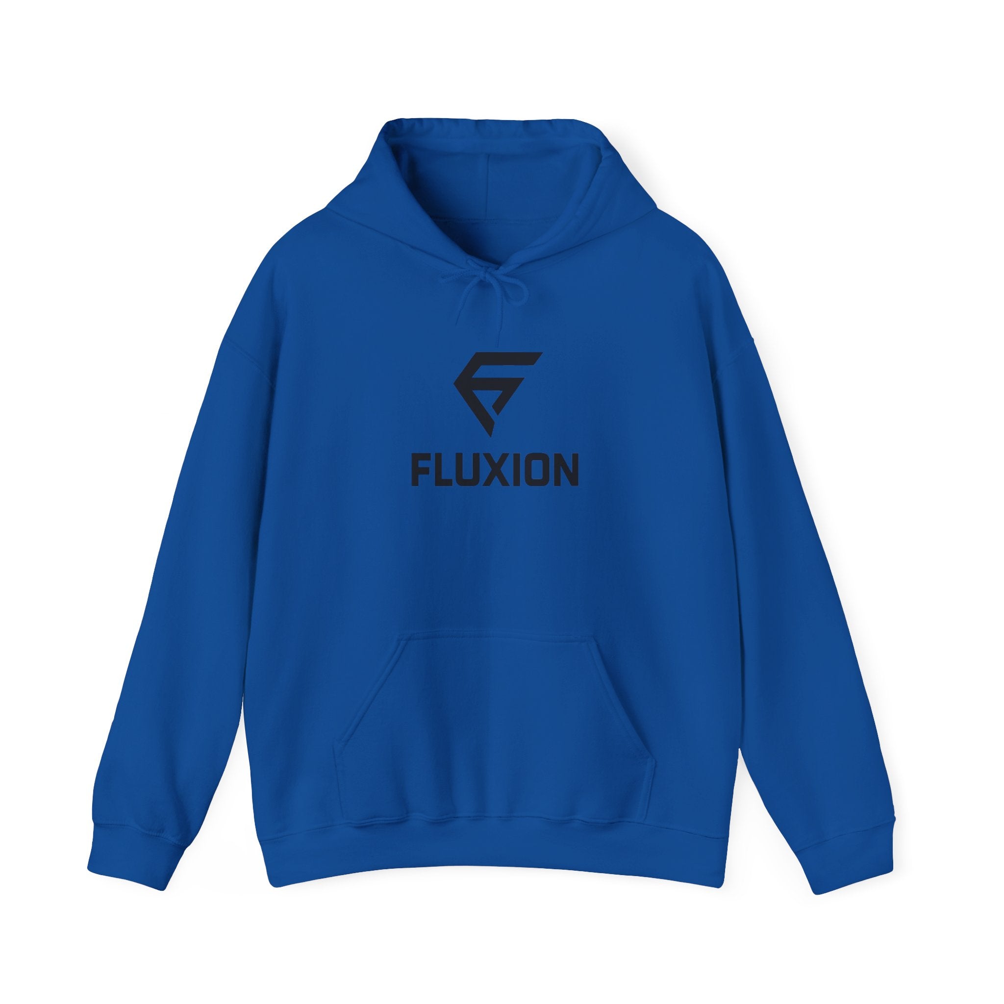 Fluxion Logo Hoodie — Minimal Tech Streetwear Pullover