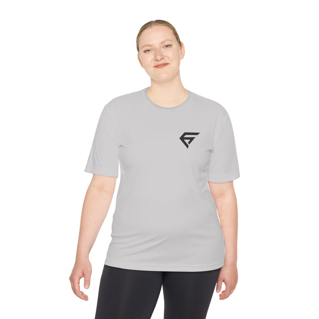 Performance Logo Tee — Moisture‑Wicking Athletic T‑Shirt