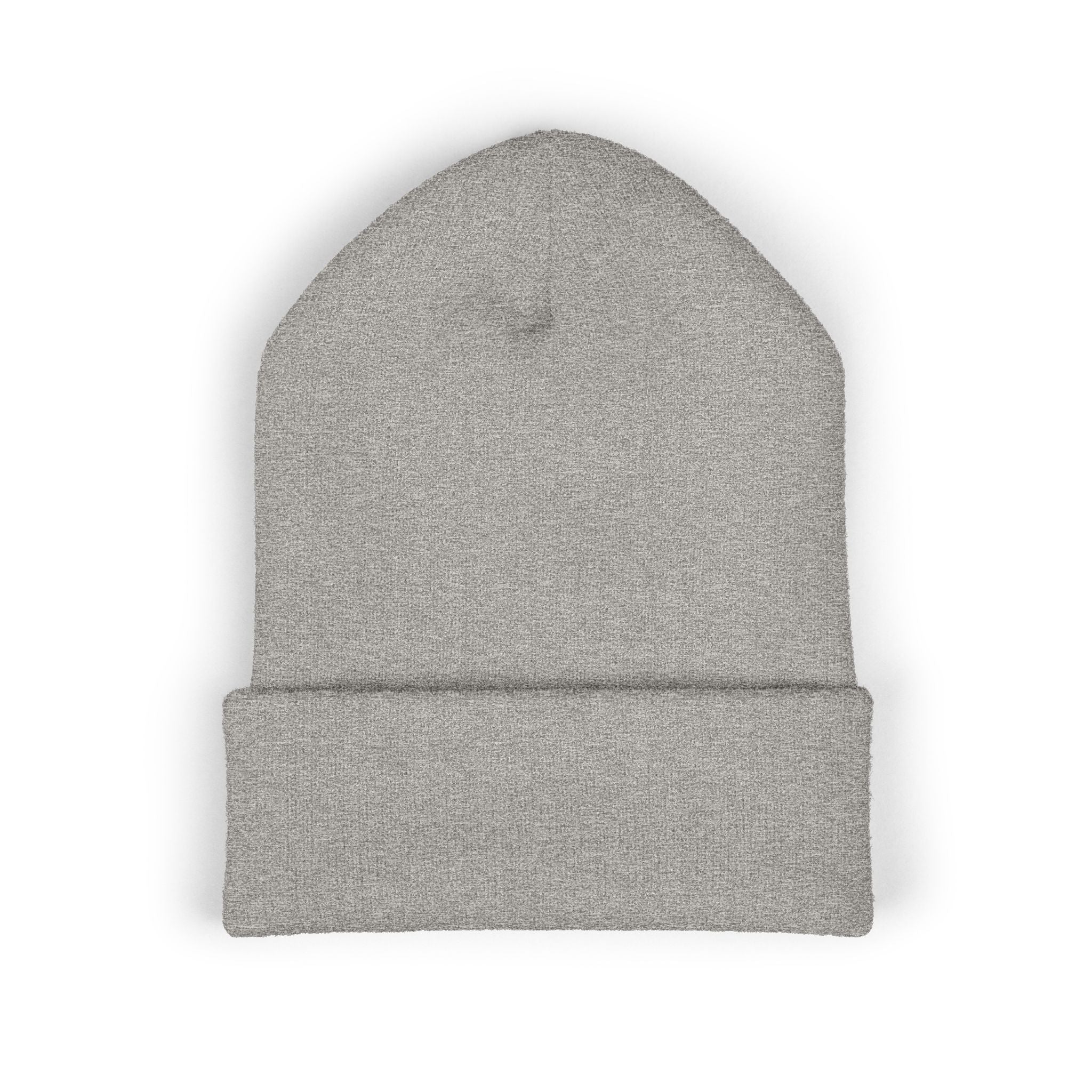 Embroidered Minimal Logo Cuffed Beanie
