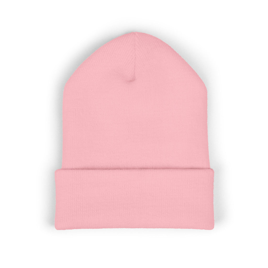 Embroidered Minimal Logo Cuffed Beanie