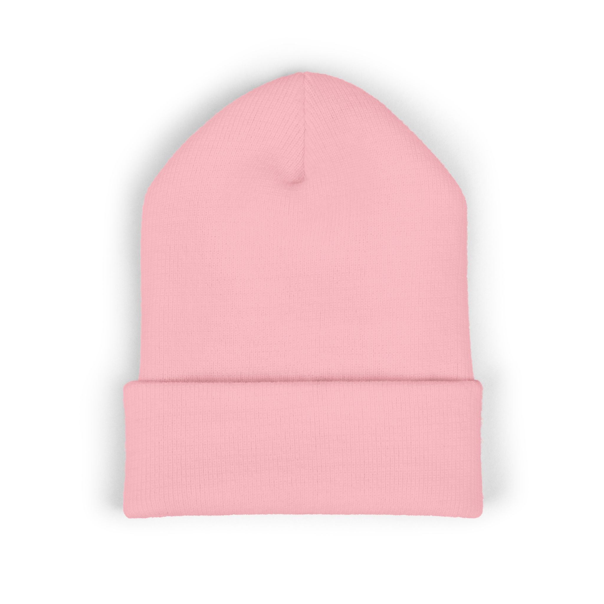 Embroidered Minimal Logo Cuffed Beanie