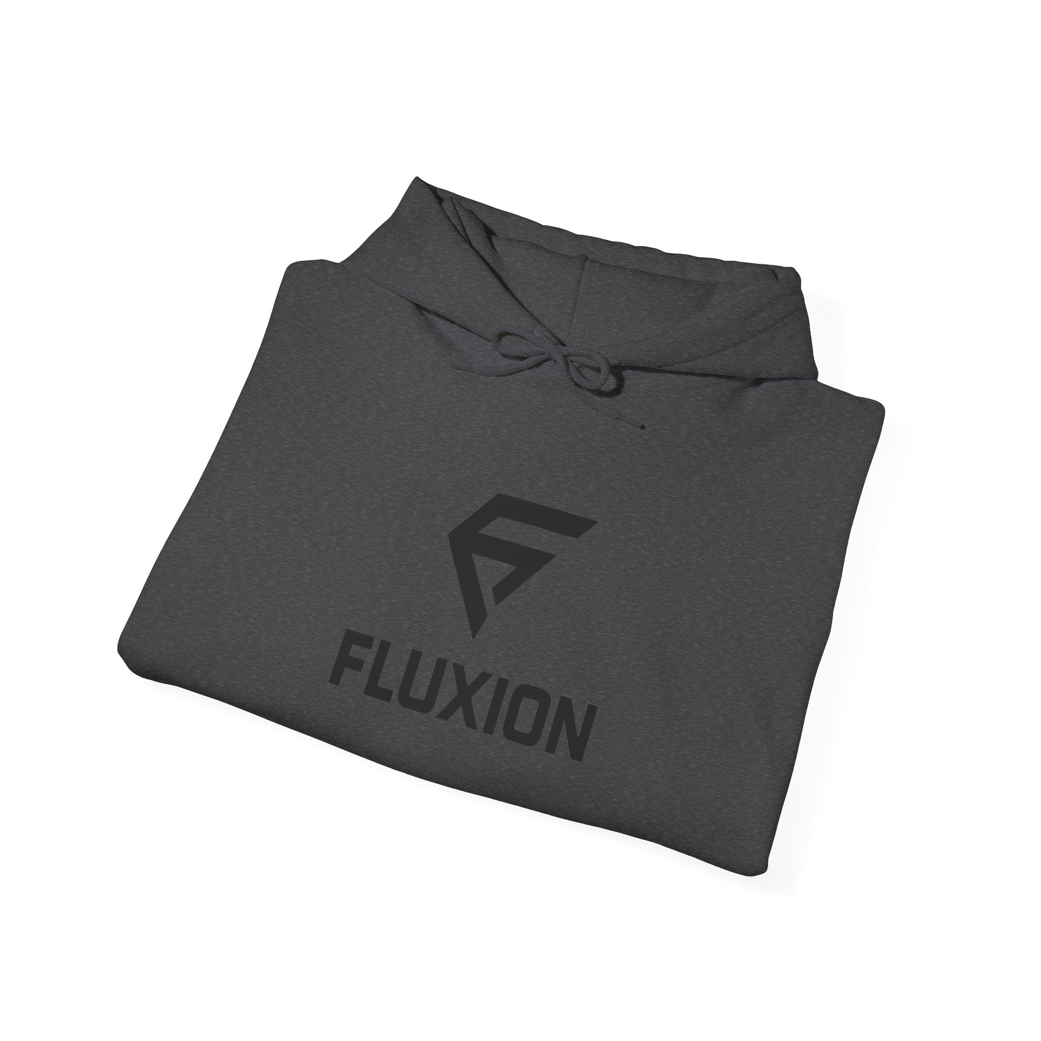 Fluxion Logo Hoodie — Minimal Tech Streetwear Pullover
