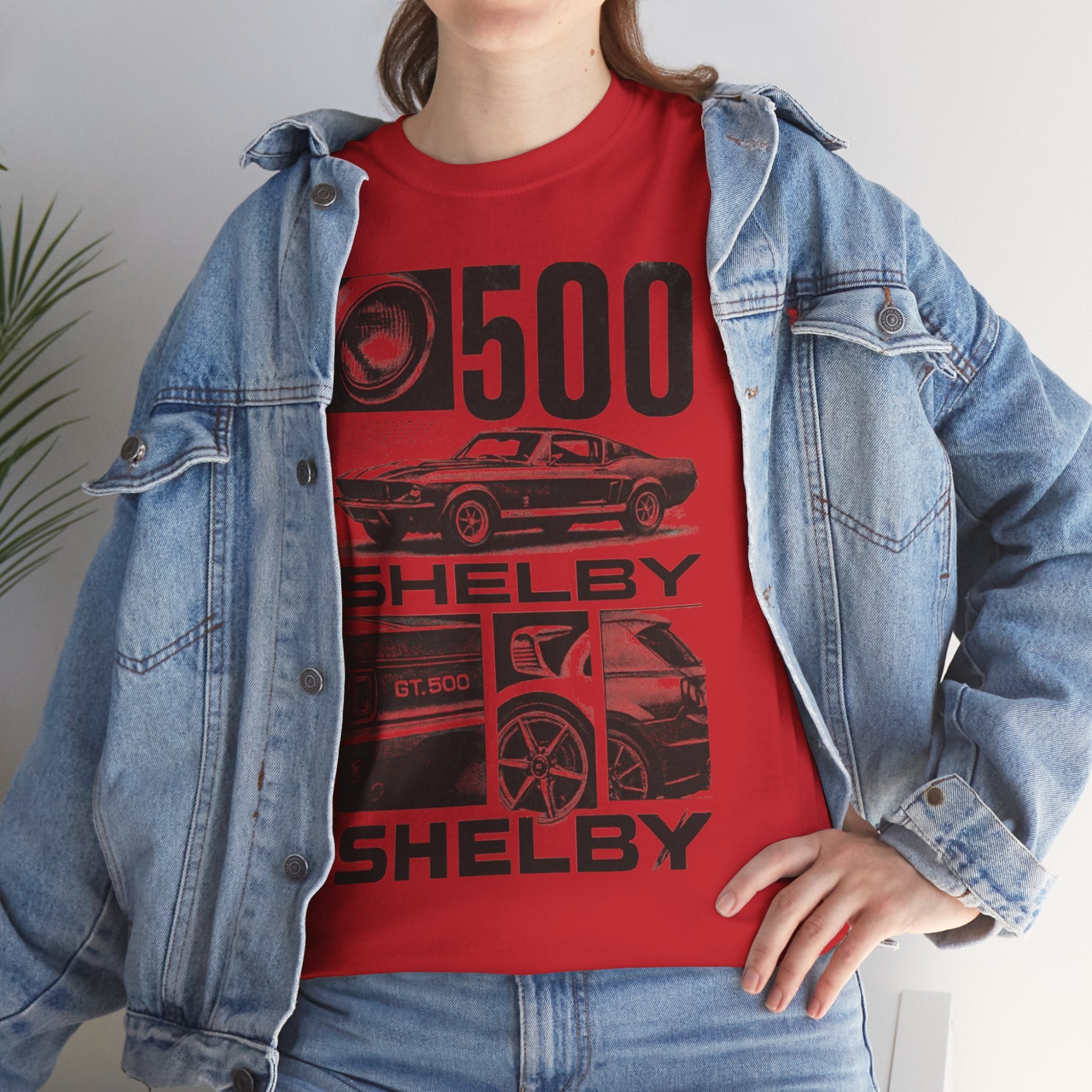 Classic Car Enthusiast Tee, Vintage Ride Shirt, Shelby GT500 Apparel, Automotive Gift, Unisex Cotton Tee