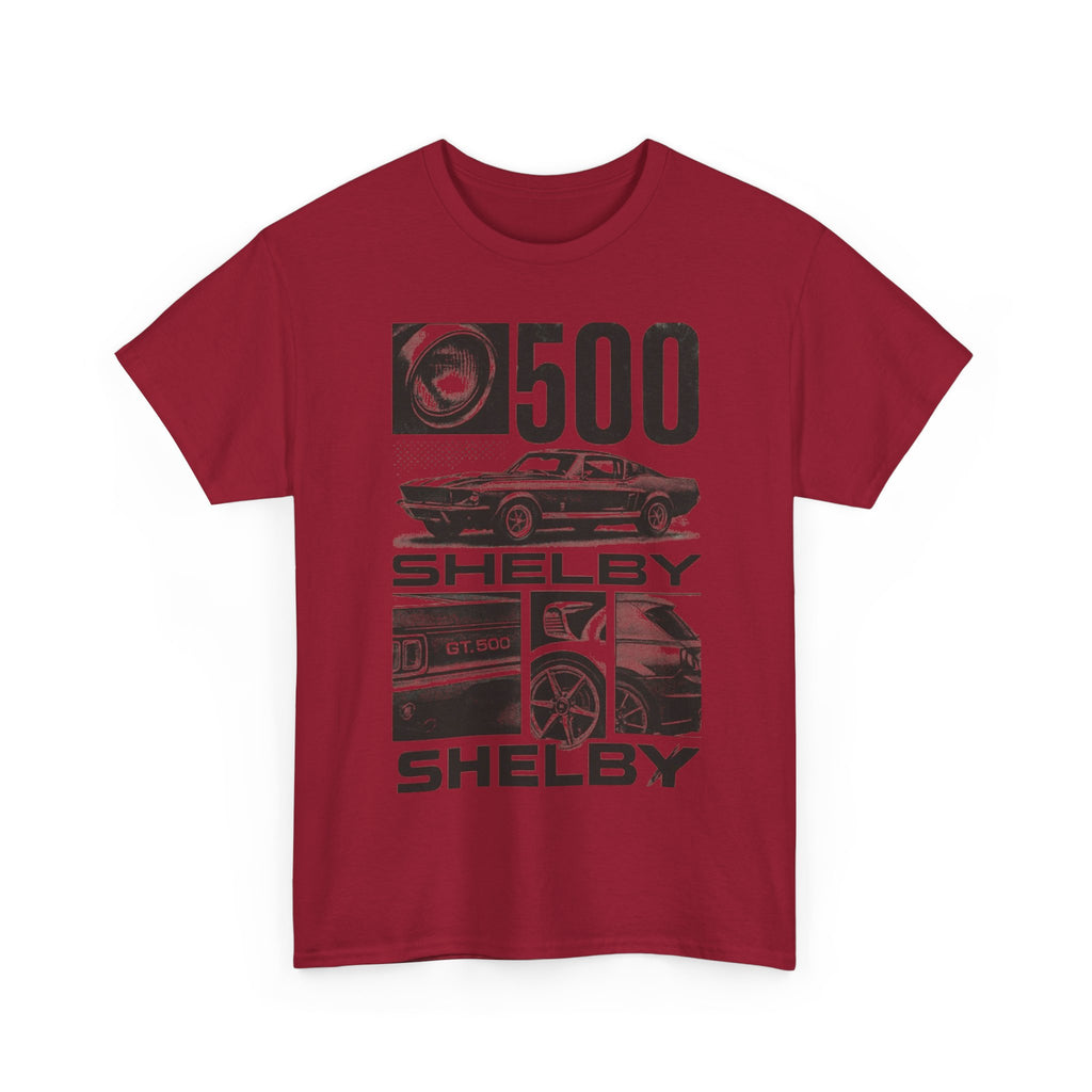 Classic Car Enthusiast Tee, Vintage Ride Shirt, Shelby GT500 Apparel, Automotive Gift, Unisex Cotton Tee