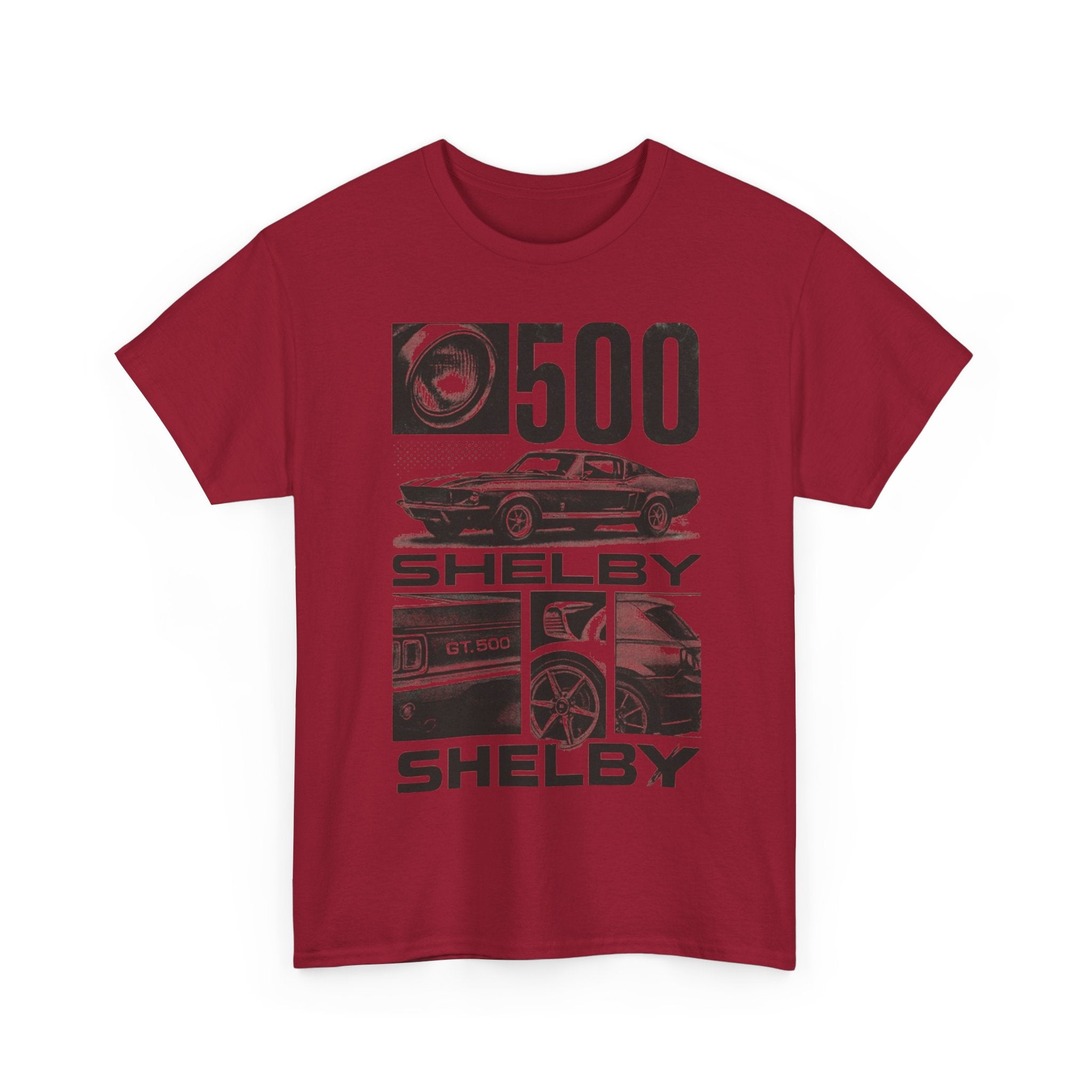 Classic Car Enthusiast Tee, Vintage Ride Shirt, Shelby GT500 Apparel, Automotive Gift, Unisex Cotton Tee
