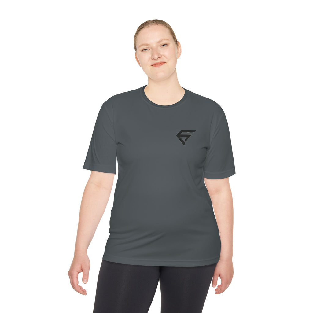 Performance Logo Tee — Moisture‑Wicking Athletic T‑Shirt