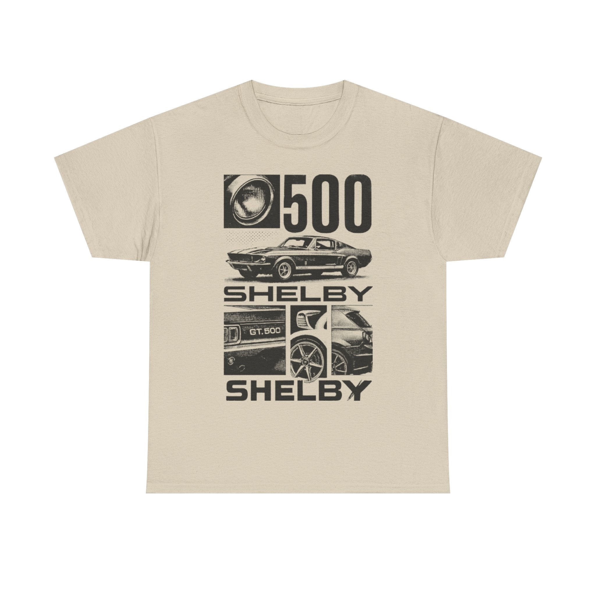 Classic Car Enthusiast Tee, Vintage Ride Shirt, Shelby GT500 Apparel, Automotive Gift, Unisex Cotton Tee