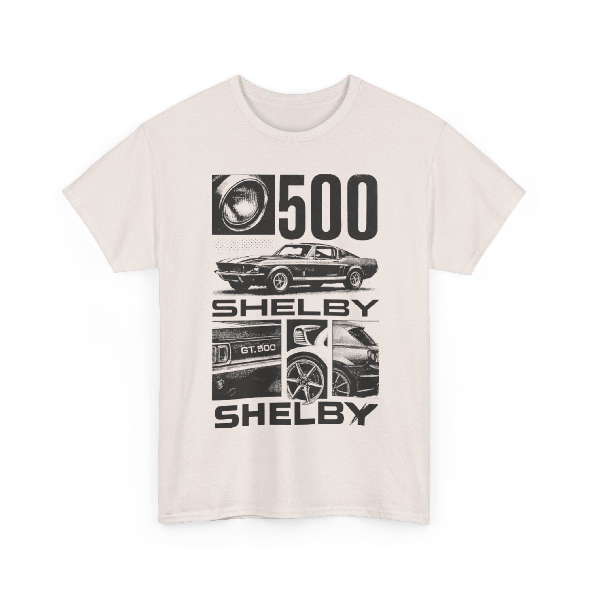 Classic Car Enthusiast Tee, Vintage Ride Shirt, Shelby GT500 Apparel, Automotive Gift, Unisex Cotton Tee