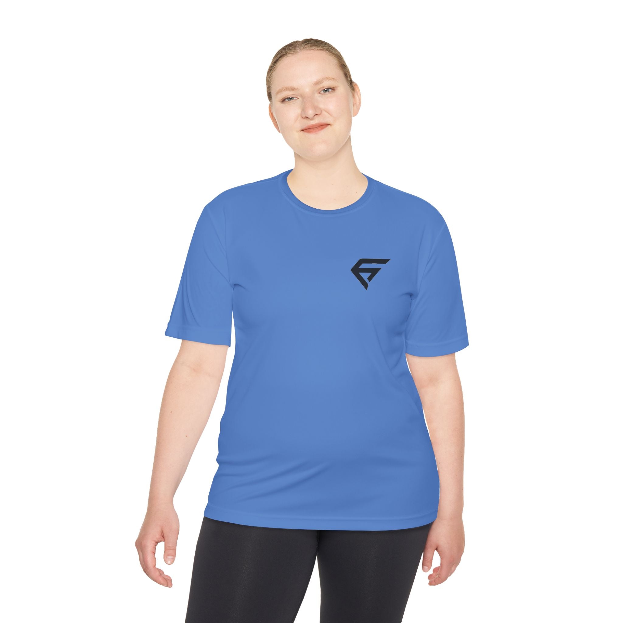 Performance Logo Tee — Moisture‑Wicking Athletic T‑Shirt