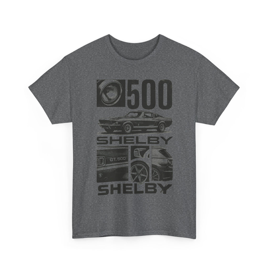 Classic Car Enthusiast Tee, Vintage Ride Shirt, Shelby GT500 Apparel, Automotive Gift, Unisex Cotton Tee