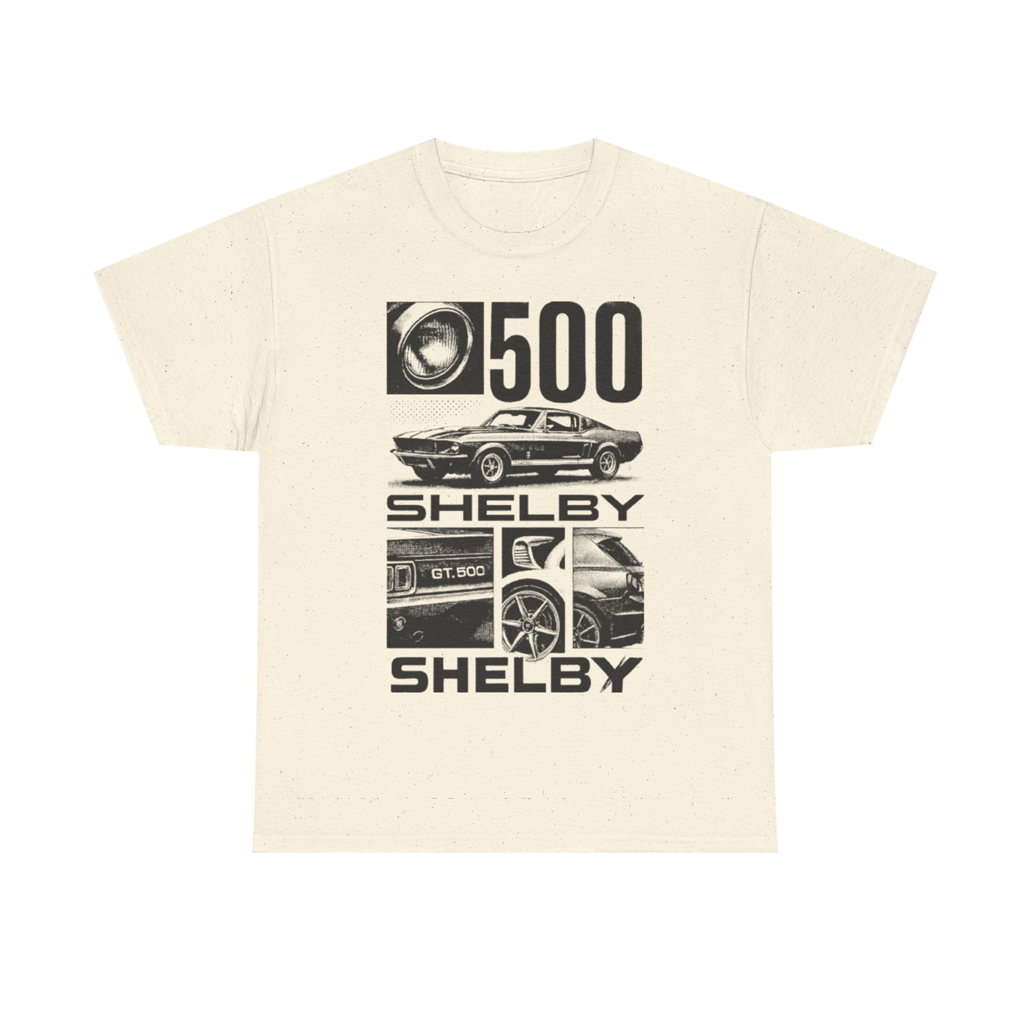 Classic Car Enthusiast Tee, Vintage Ride Shirt, Shelby GT500 Apparel, Automotive Gift, Unisex Cotton Tee
