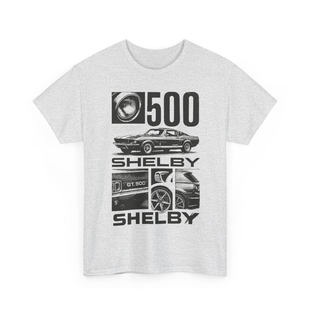 Classic Car Enthusiast Tee, Vintage Ride Shirt, Shelby GT500 Apparel, Automotive Gift, Unisex Cotton Tee