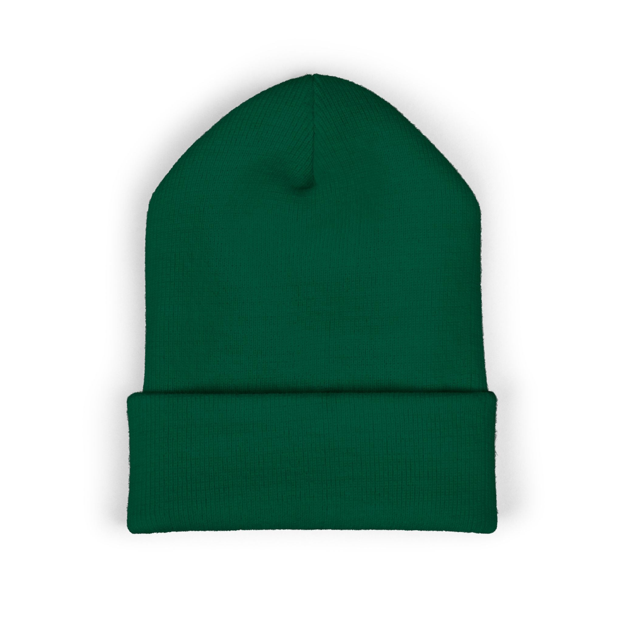 Embroidered Minimal Logo Cuffed Beanie