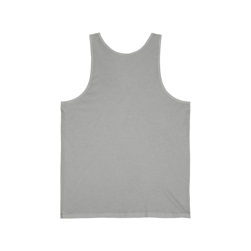 Spider Emblem Tank Top — Stylized Spider Logo with 'With Great Power Comes Great Responsibility' Text