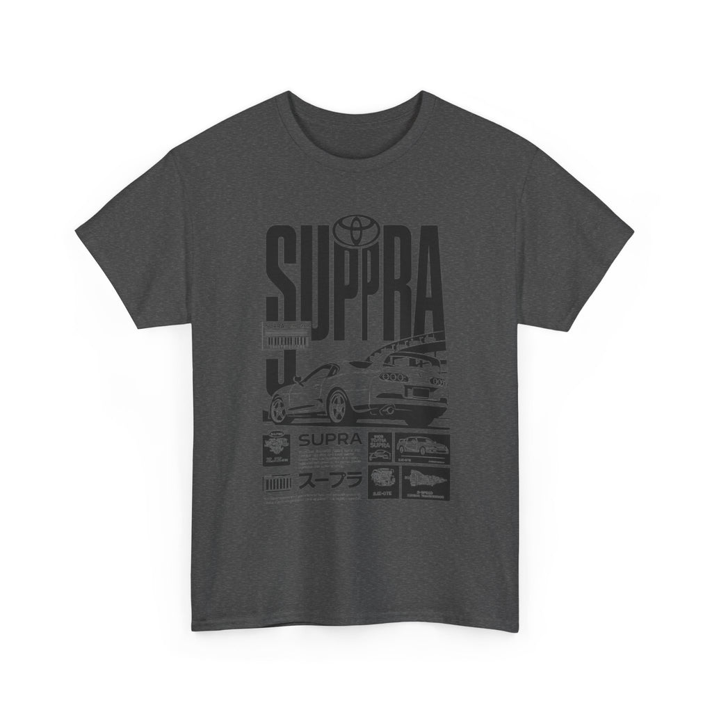 Supra Retro Racing Tee — Toyota Supra JDM Car Graphic T-Shirt