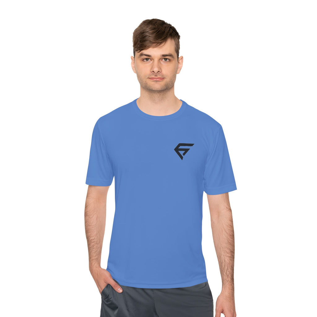 Performance Logo Tee — Moisture‑Wicking Athletic T‑Shirt
