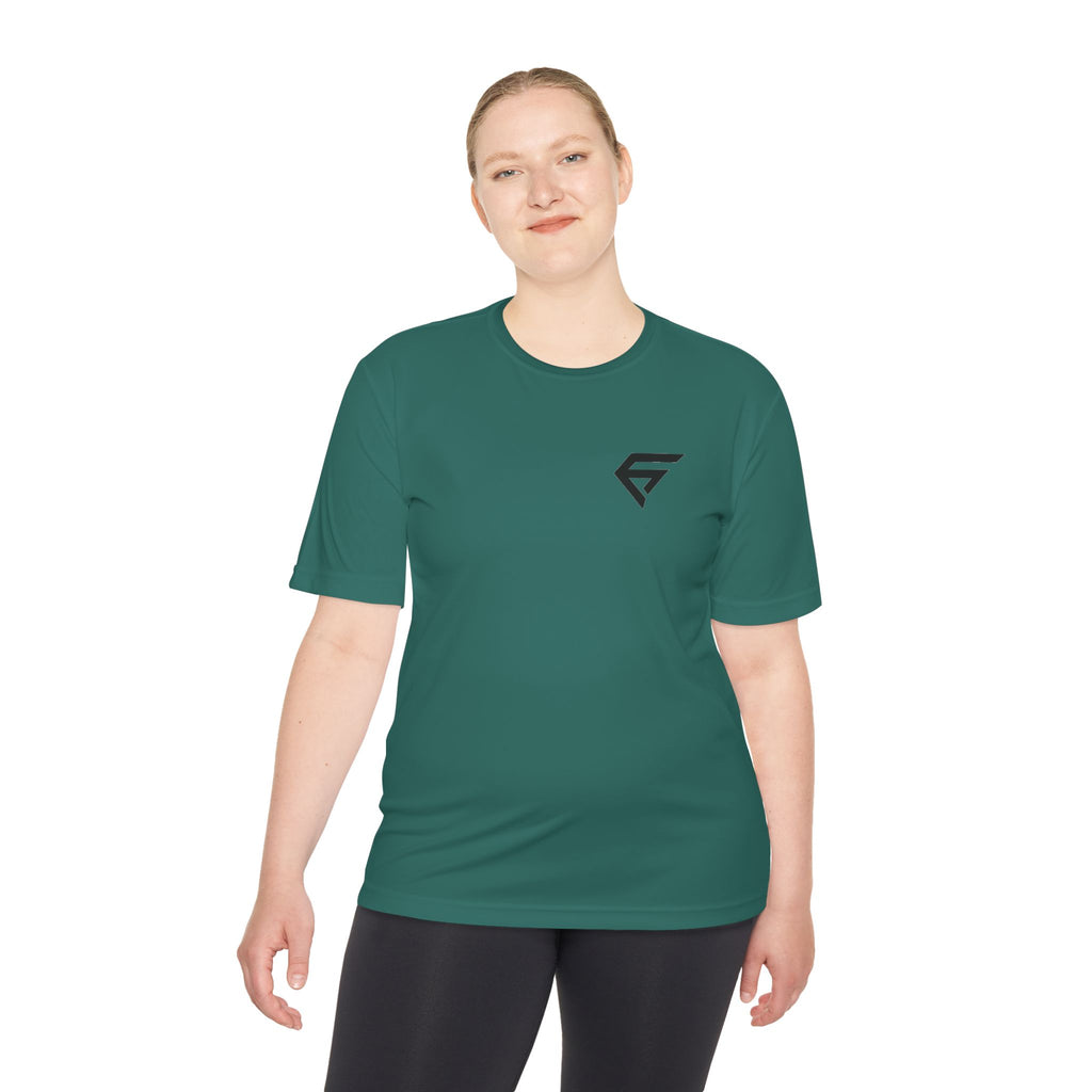 Performance Logo Tee — Moisture‑Wicking Athletic T‑Shirt