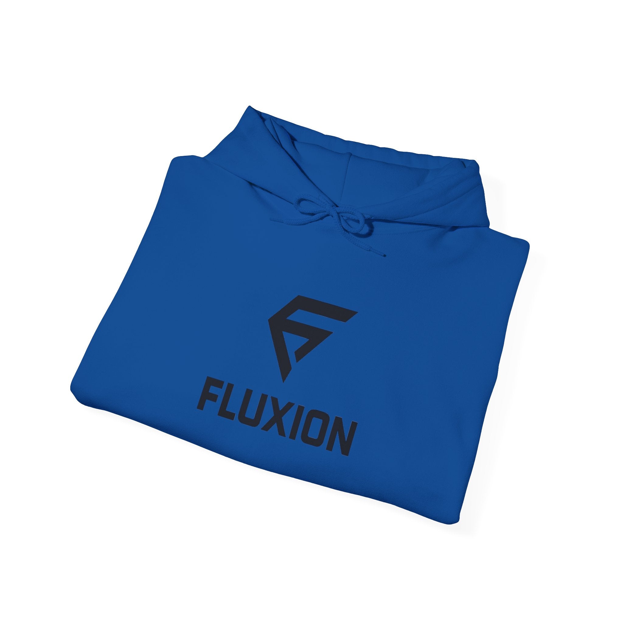 Fluxion Logo Hoodie — Minimal Tech Streetwear Pullover