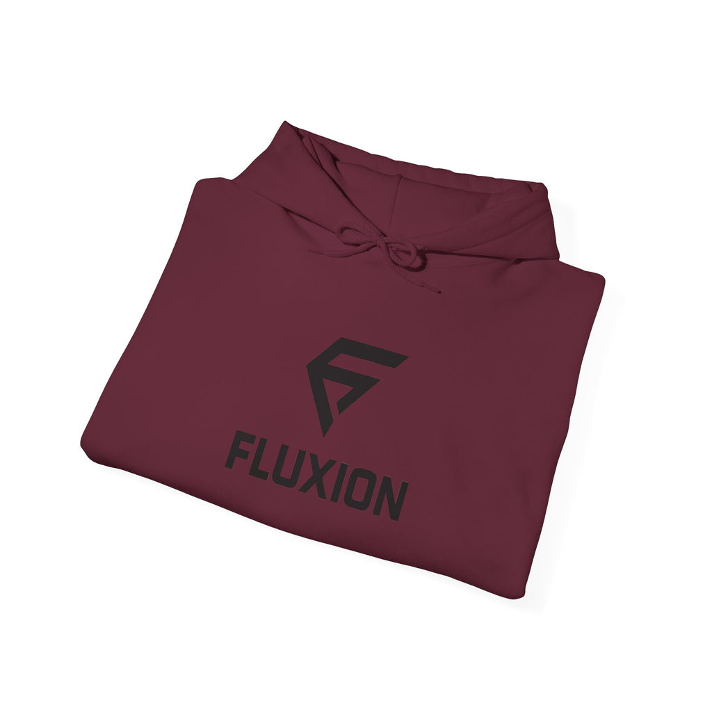 Fluxion Logo Hoodie — Minimal Tech Streetwear Pullover