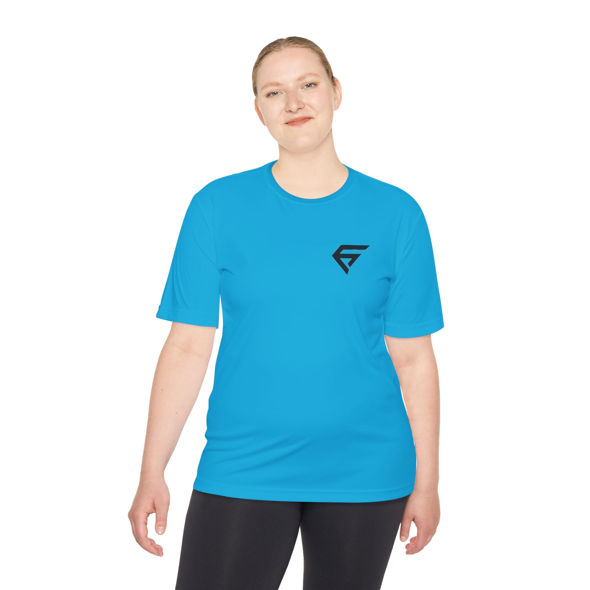 Performance Logo Tee — Moisture‑Wicking Athletic T‑Shirt
