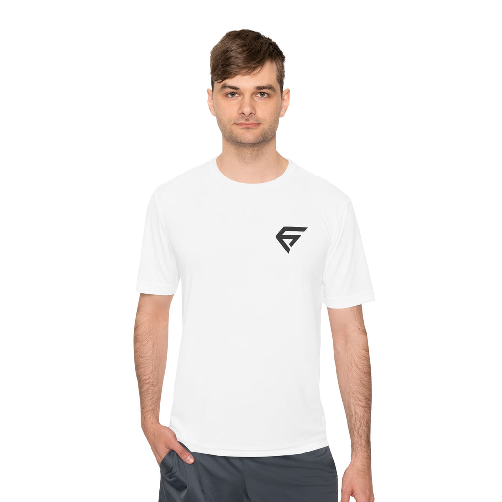 Performance Logo Tee — Moisture‑Wicking Athletic T‑Shirt