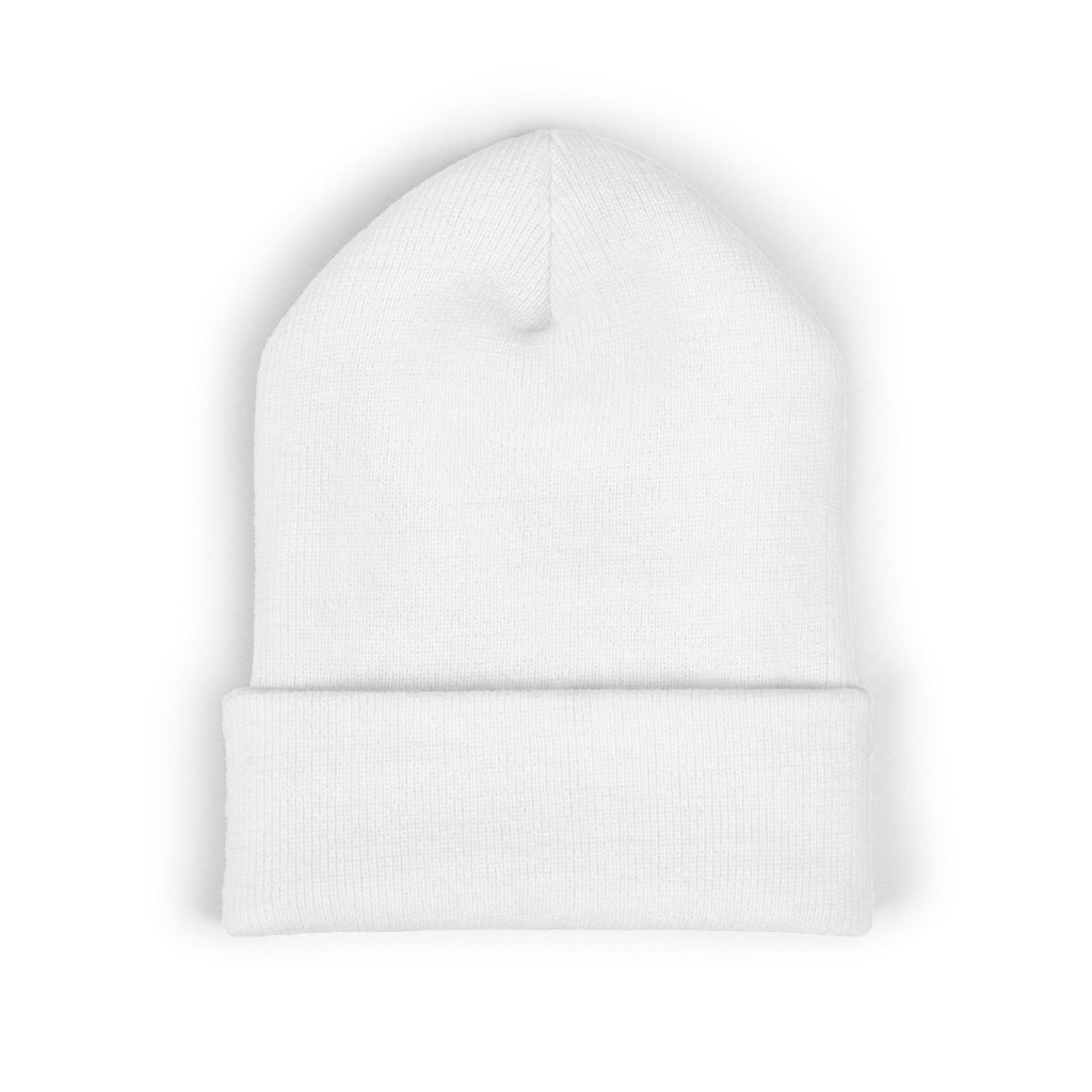 Embroidered Minimal Logo Cuffed Beanie