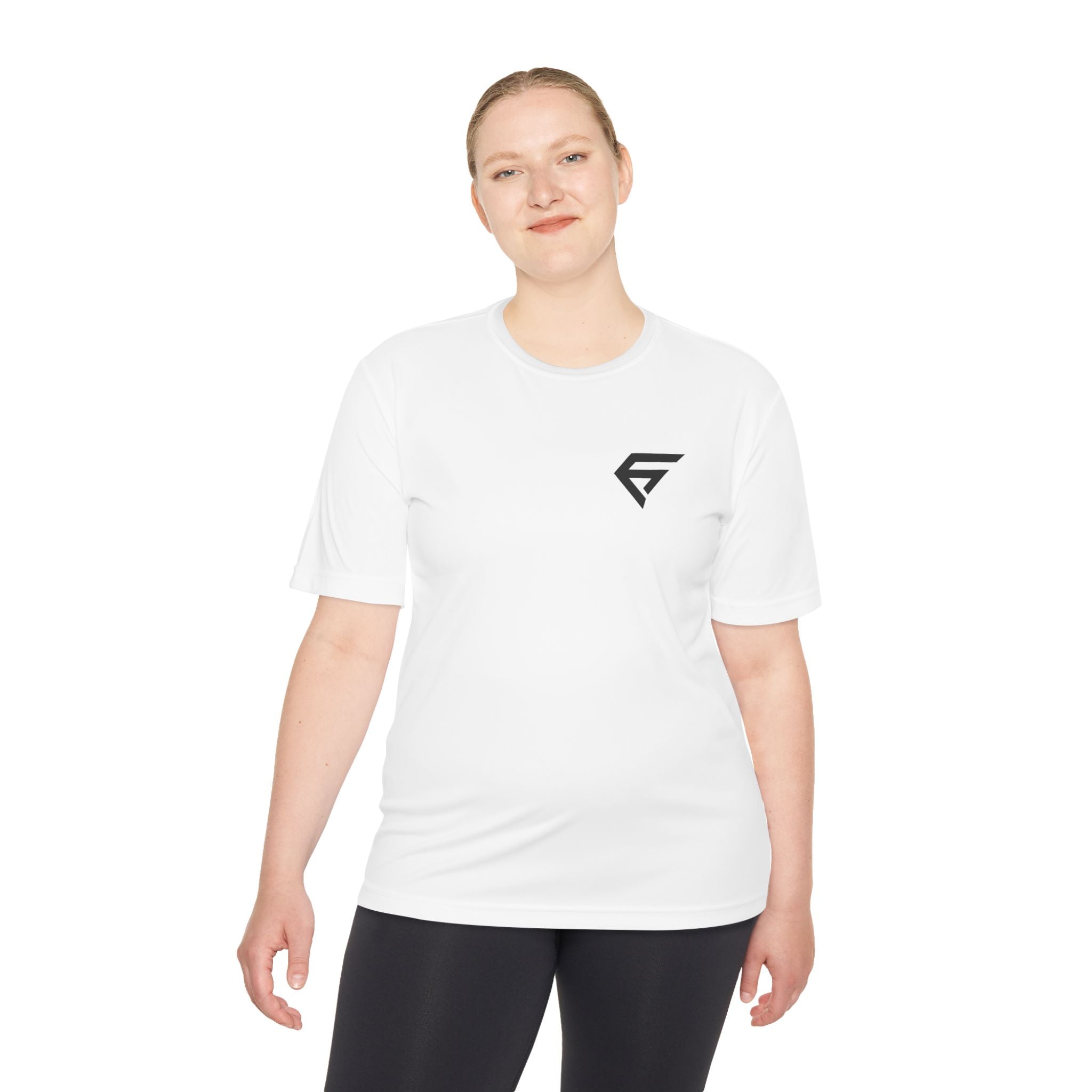 Performance Logo Tee — Moisture‑Wicking Athletic T‑Shirt
