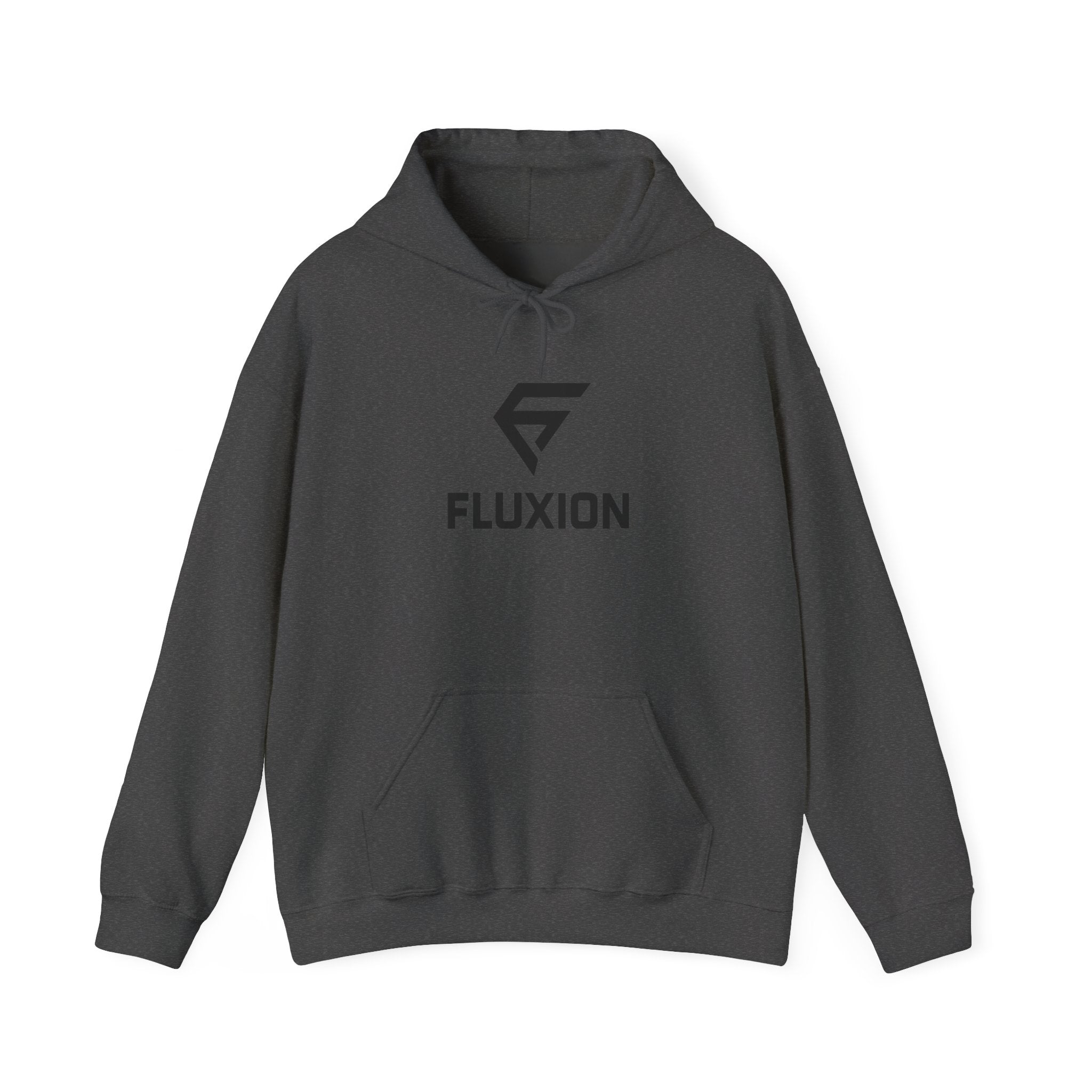 Fluxion Logo Hoodie — Minimal Tech Streetwear Pullover