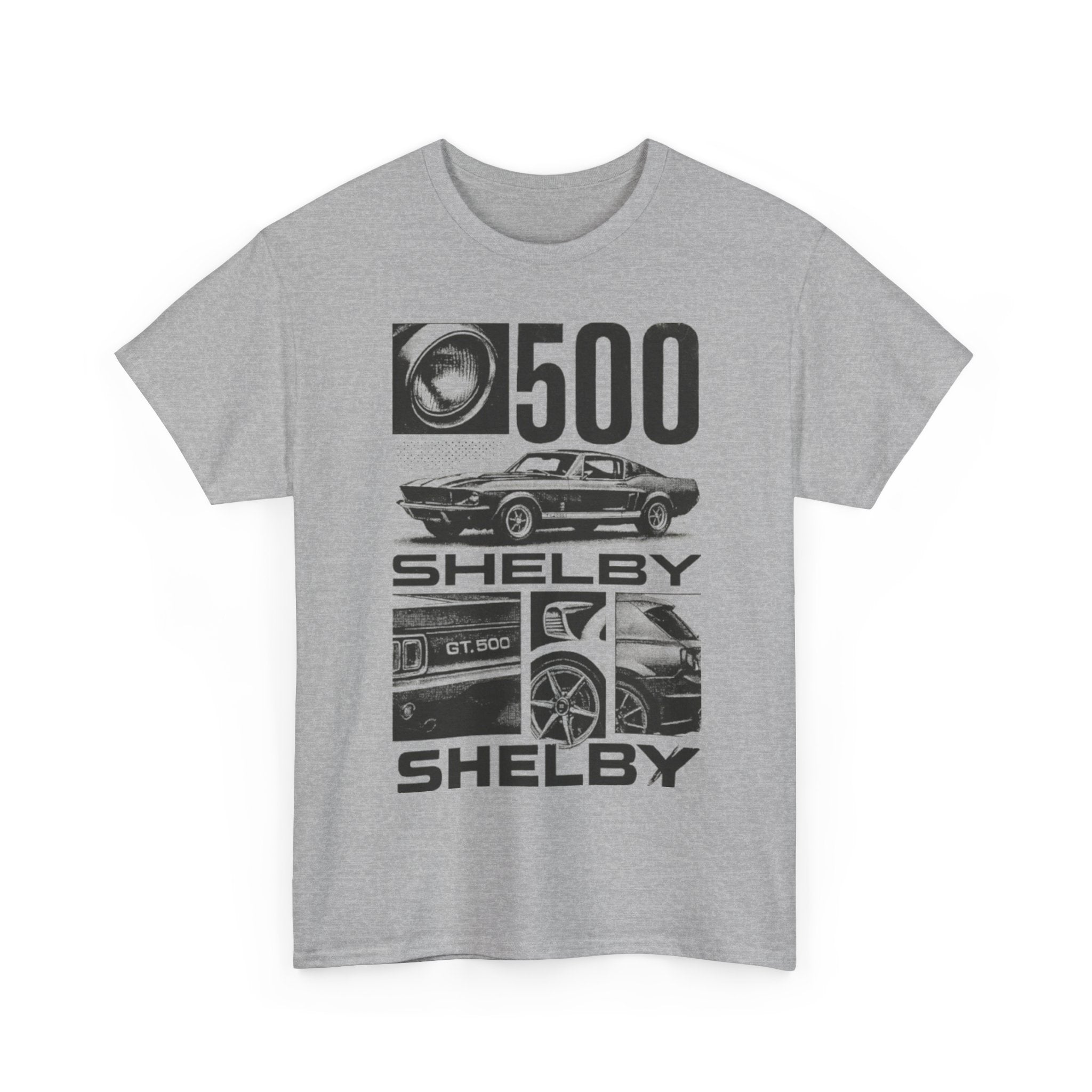 Classic Car Enthusiast Tee, Vintage Ride Shirt, Shelby GT500 Apparel, Automotive Gift, Unisex Cotton Tee