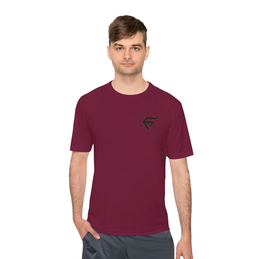 Performance Logo Tee — Moisture‑Wicking Athletic T‑Shirt
