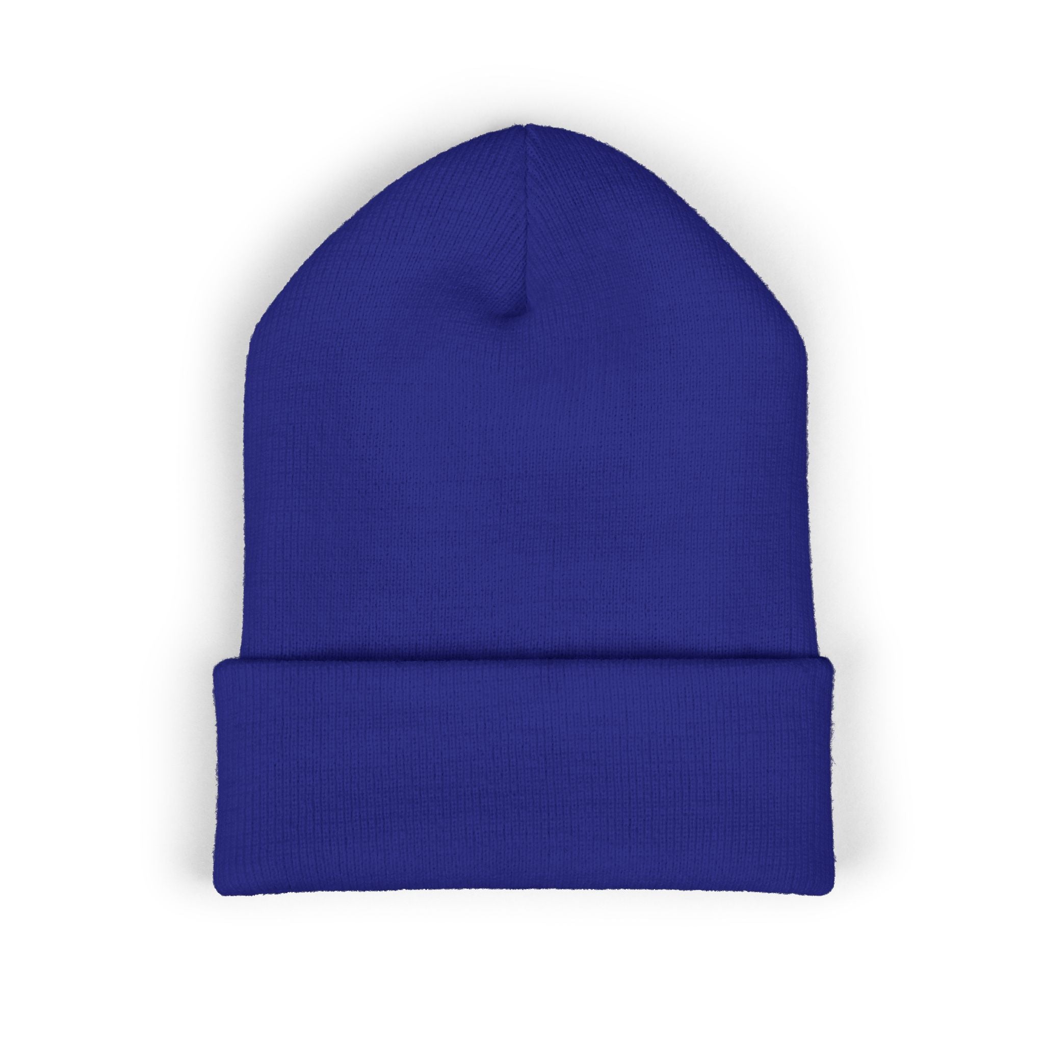 Embroidered Minimal Logo Cuffed Beanie