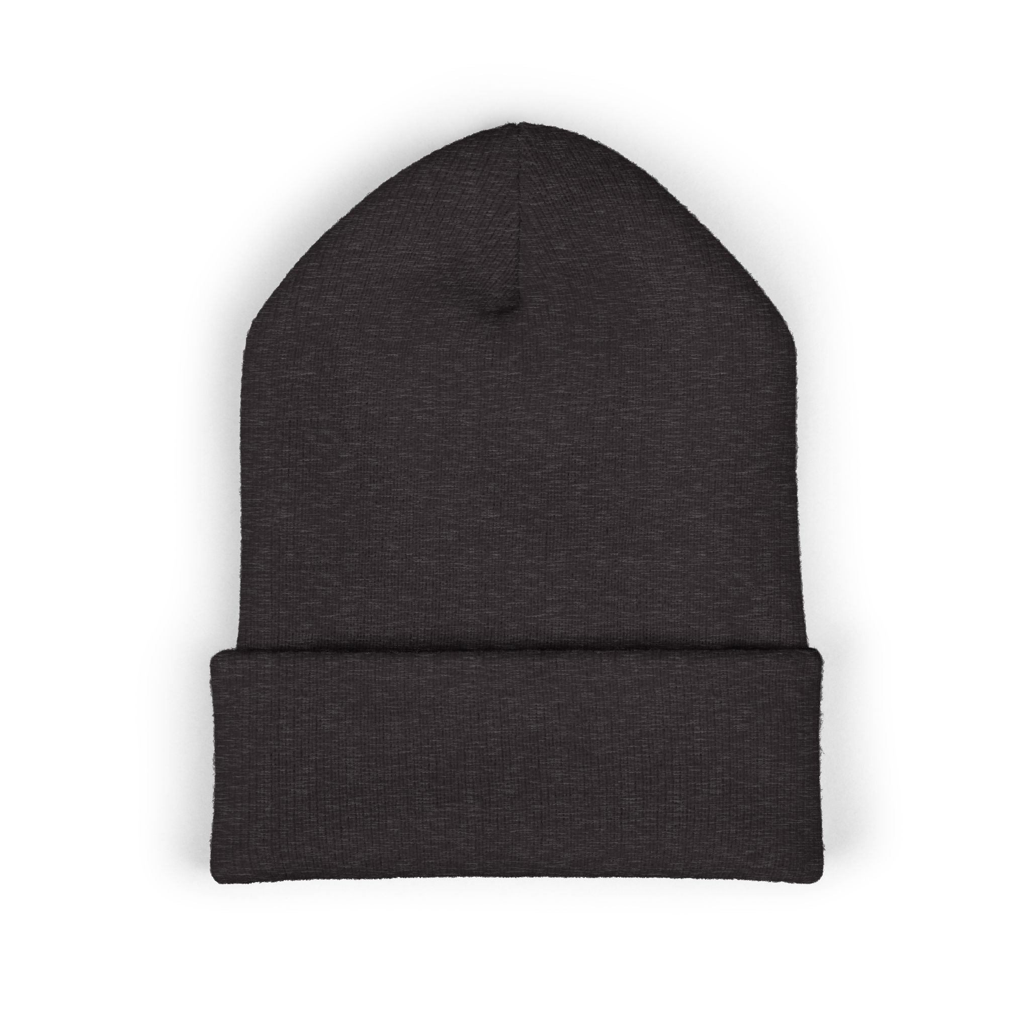 Embroidered Minimal Logo Cuffed Beanie