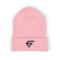 Embroidered Minimal Logo Cuffed Beanie
