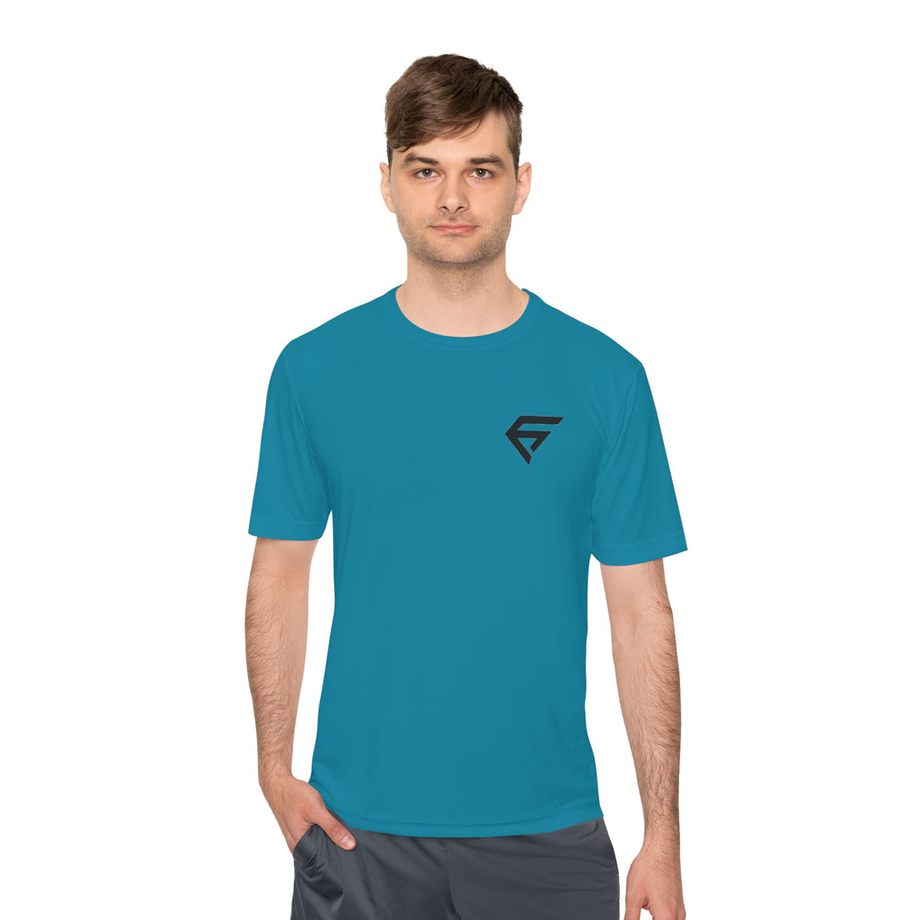 Performance Logo Tee — Moisture‑Wicking Athletic T‑Shirt