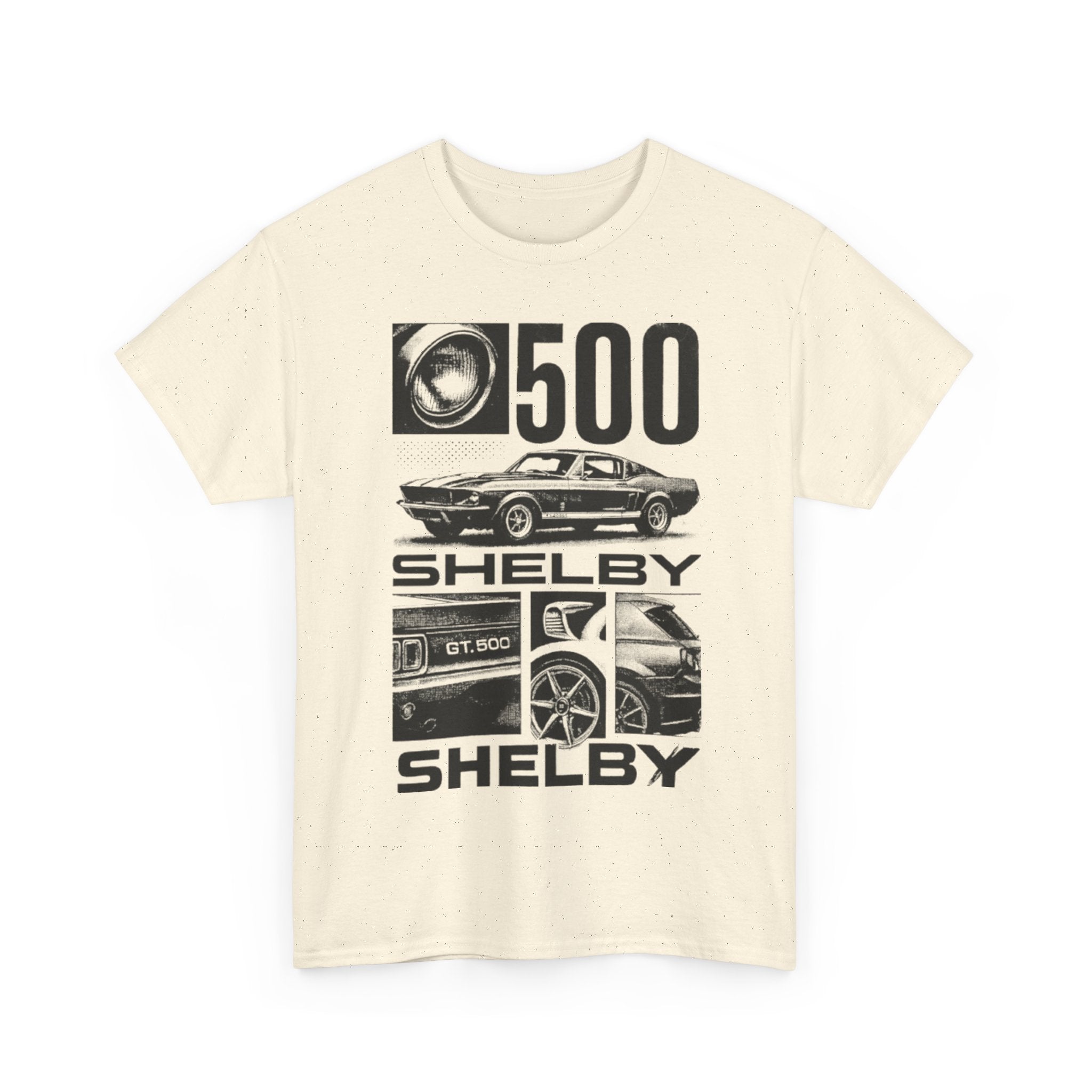 Classic Car Enthusiast Tee, Vintage Ride Shirt, Shelby GT500 Apparel, Automotive Gift, Unisex Cotton Tee