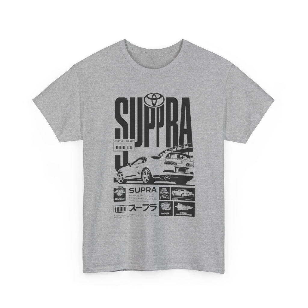 Supra Retro Racing Tee — Toyota Supra JDM Car Graphic T-Shirt