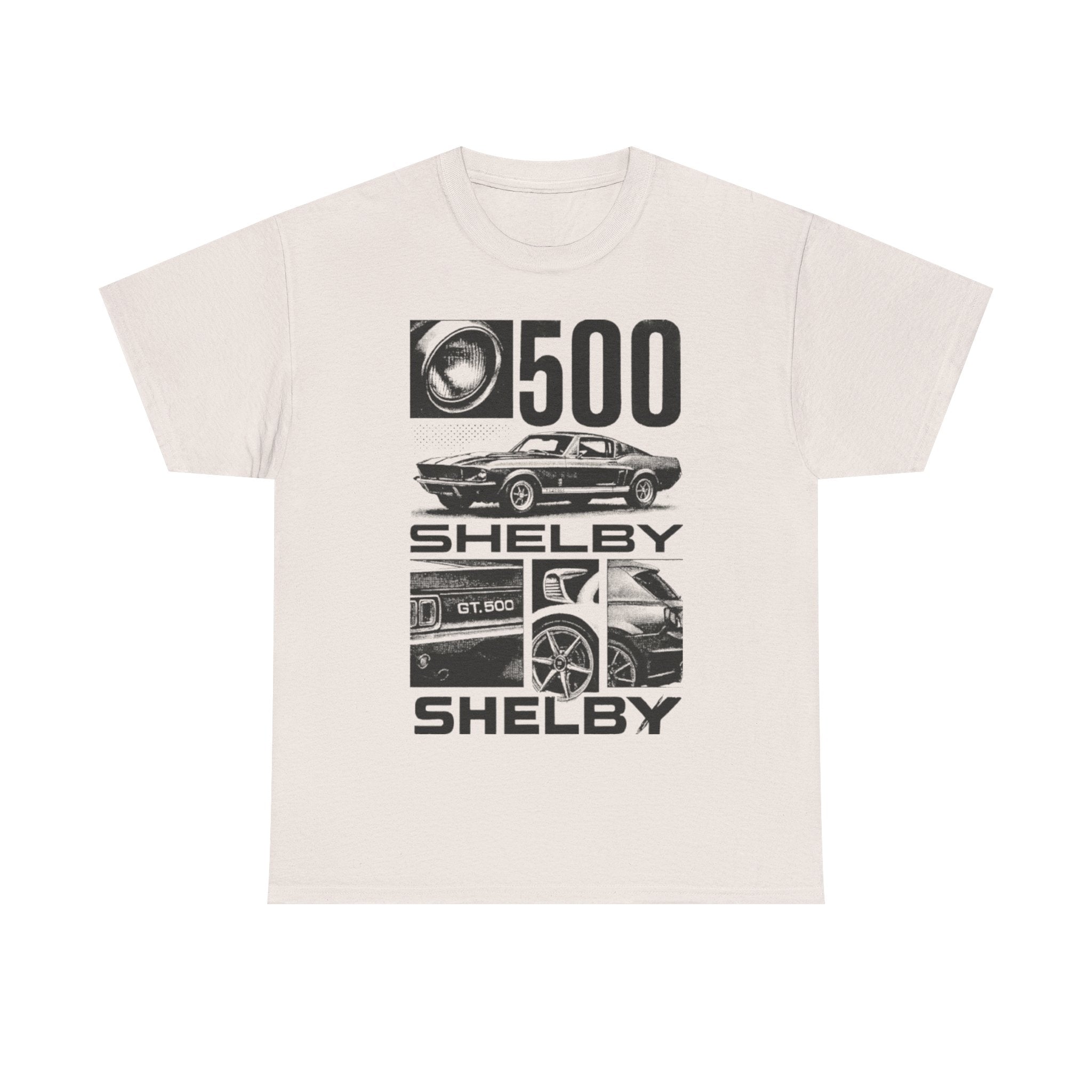 Classic Car Enthusiast Tee, Vintage Ride Shirt, Shelby GT500 Apparel, Automotive Gift, Unisex Cotton Tee