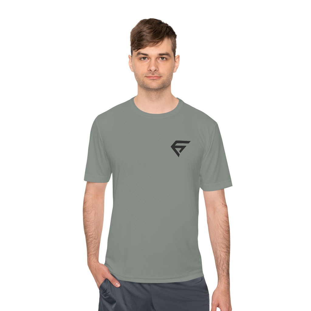 Performance Logo Tee — Moisture‑Wicking Athletic T‑Shirt