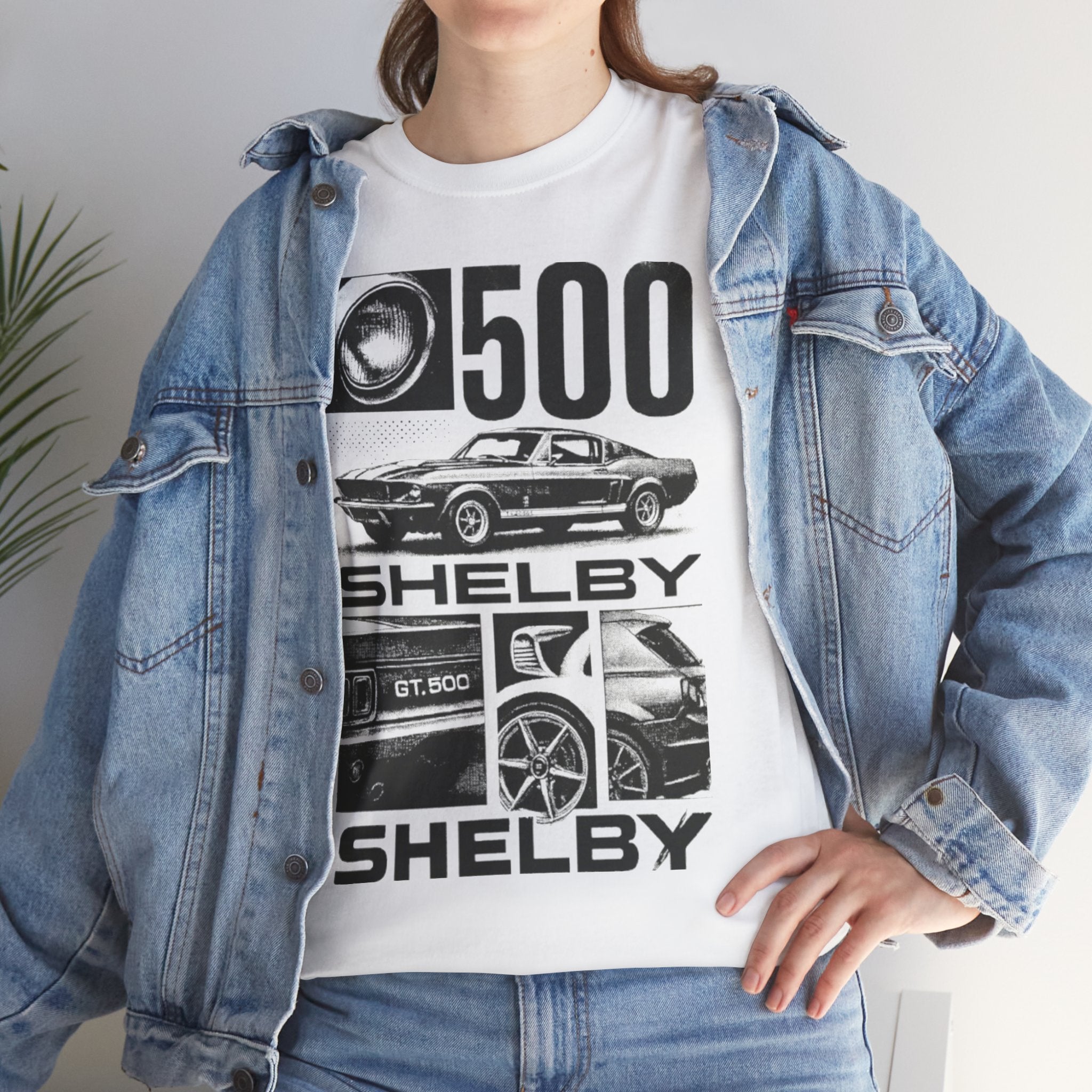 Classic Car Enthusiast Tee, Vintage Ride Shirt, Shelby GT500 Apparel, Automotive Gift, Unisex Cotton Tee