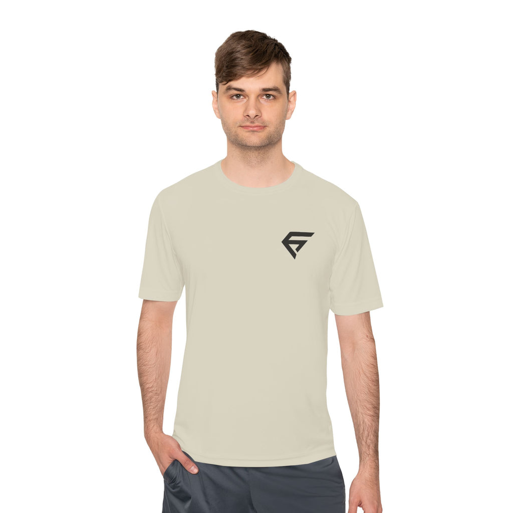 Performance Logo Tee — Moisture‑Wicking Athletic T‑Shirt