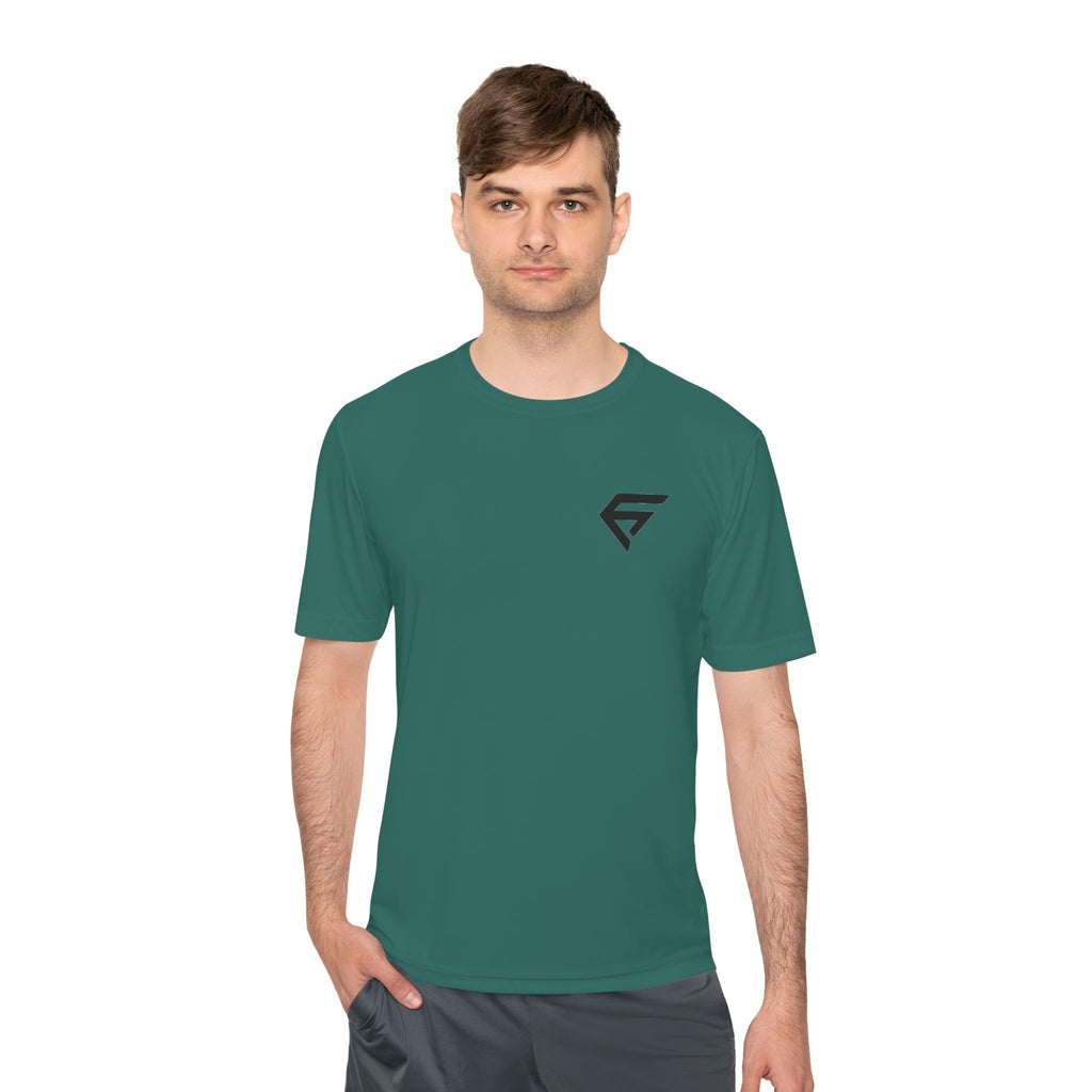 Performance Logo Tee — Moisture‑Wicking Athletic T‑Shirt