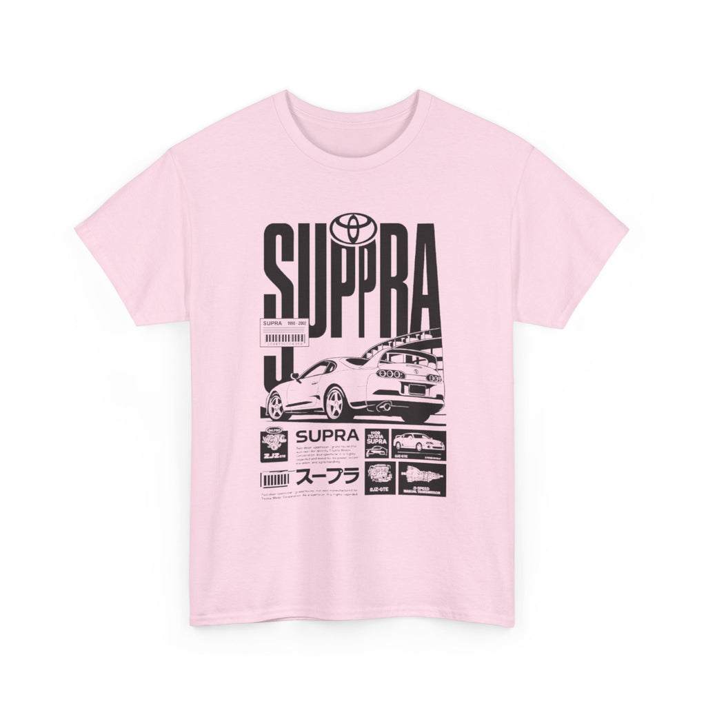 Supra Retro Racing Tee — Toyota Supra JDM Car Graphic T-Shirt